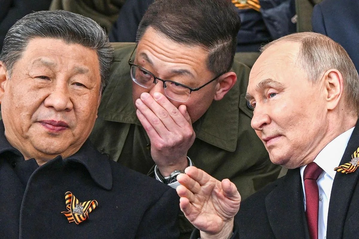 Russian President Vladimir Putin landed in China and was welcomed by Xi Jinping.