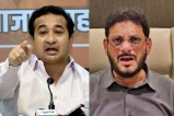 Waris Pathan attack on Nitesh Rane
