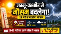 Weather Alert Jammu Kashmir Forecast Update