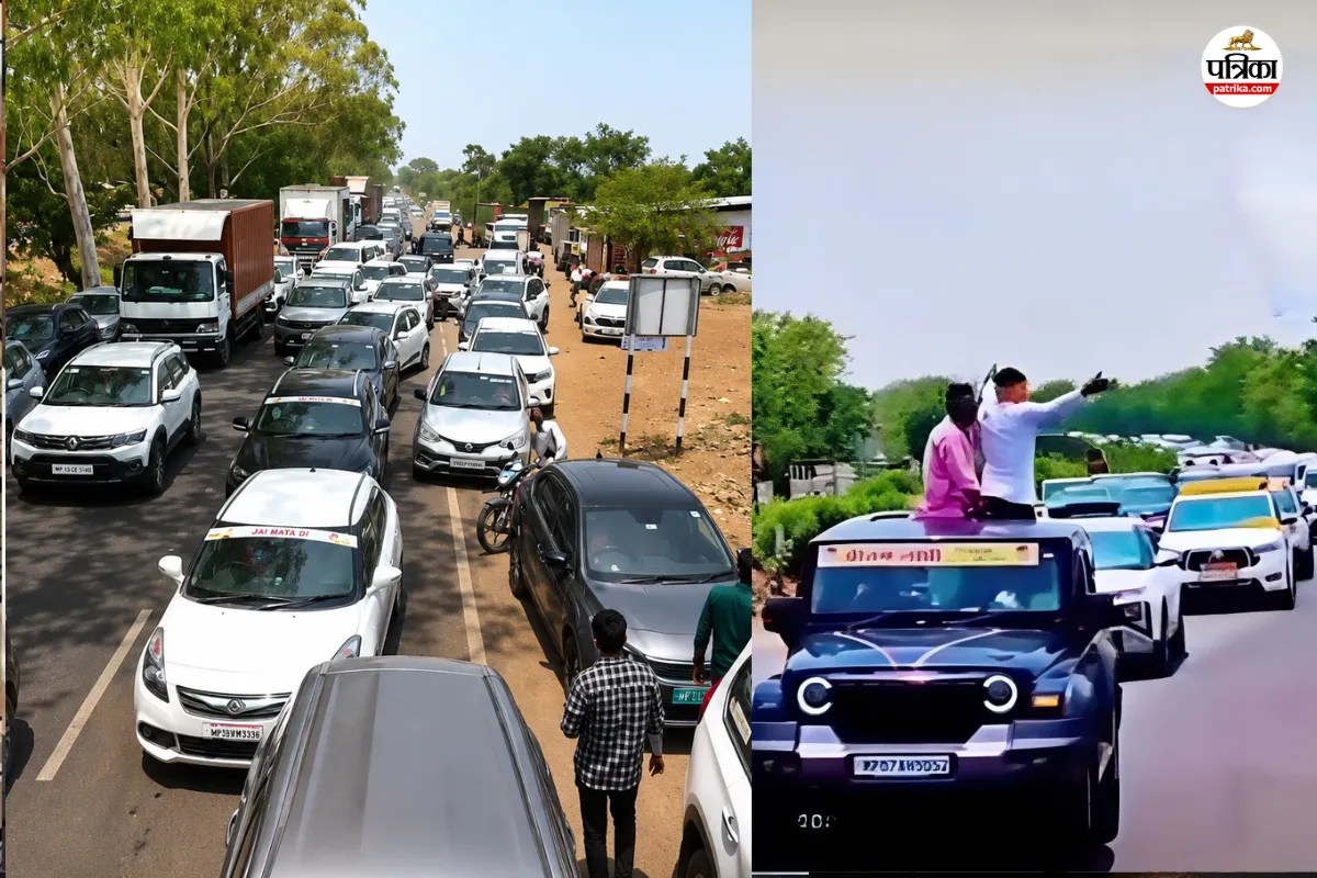 मंत्री ने निकाला 700 गाड़ीया का काफिला