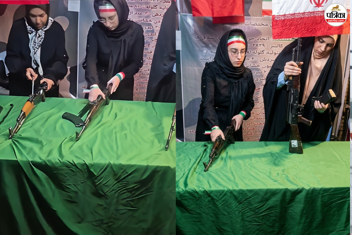 छोटी बच्चियां भी सीख रहीं AK-47 चलाना,