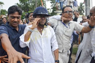 Attack On Abhishek banerjee