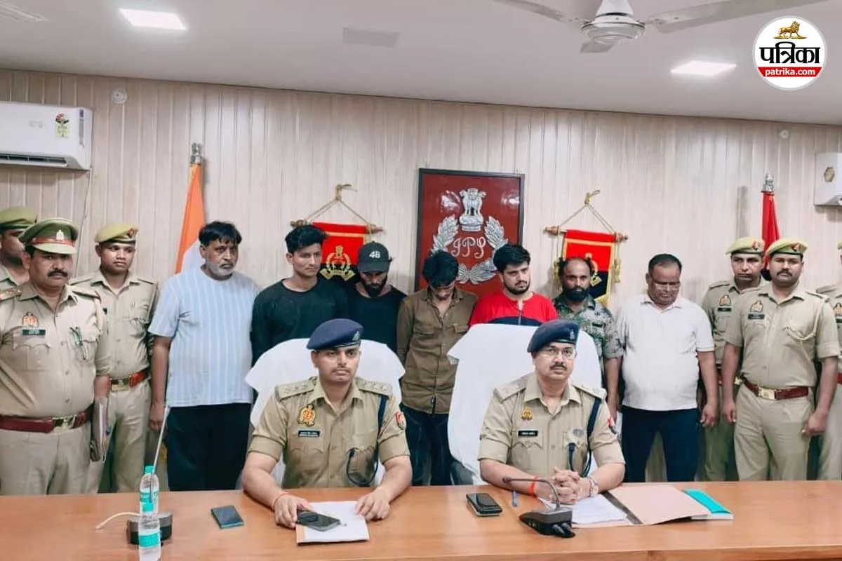 amroha mill theft 7 accused arrested