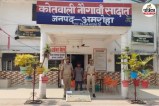 amroha police theft case arrest solar starter