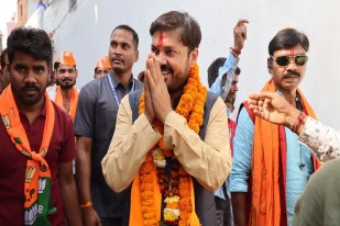 Actor and MLA Anuj sharma