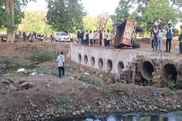 Tractor Trolley Overturn