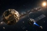 Asteroid with gold
