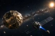 Asteroid with gold