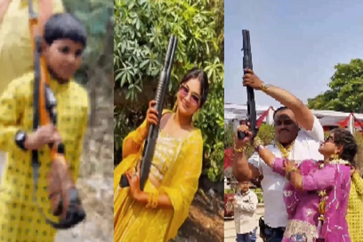 Raipur News: छत्तीसगढ़ में भाजपा नेत्री का पति संग हर्ष फायरिंग, वीडियो हुआ खूब वायरल, बंदूक लहराते दिखे