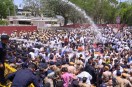 Congress protest against neet paper leak