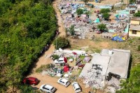 house demolished Sidhra area in Jammu