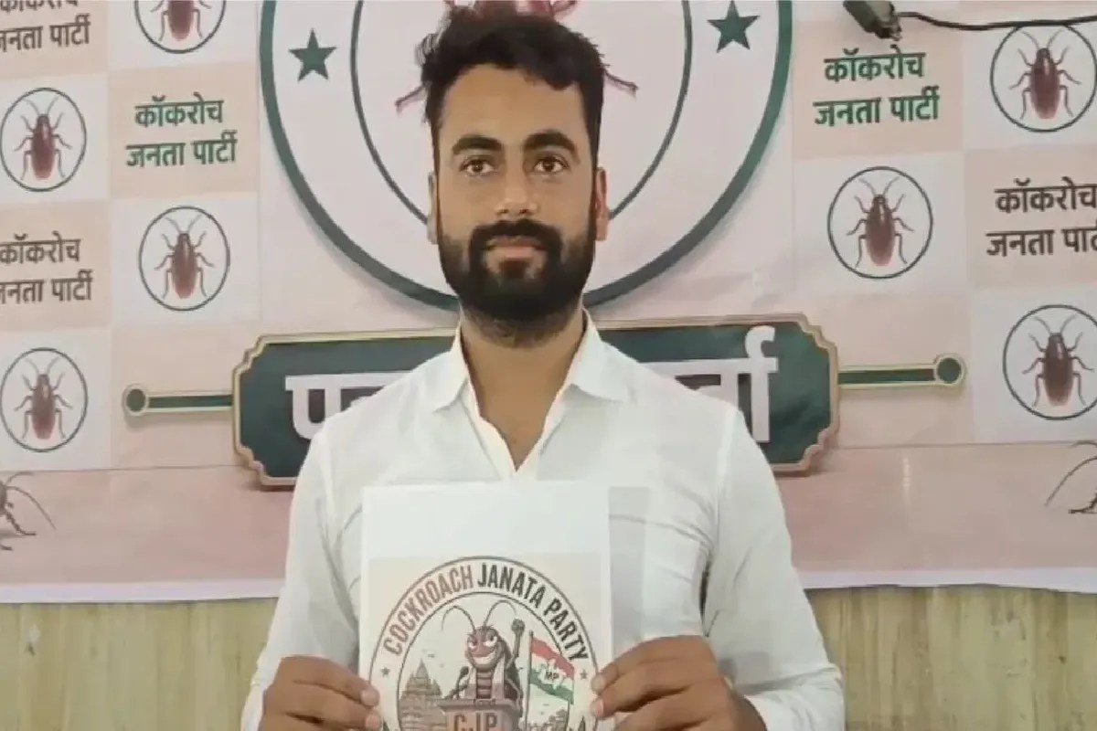 Cockroach Janta Party held first press conference in Bhopal MP News