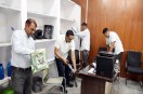 कलक्ट्रेट को साइनाइड बम से उड़ाने की धमकी भरा मेल मिलते ही तुरंत पुलिस अधिकारी, आरएसी, एंबुलेंस, फायर ब्रिगेड व अन्य जाब्ता मौके पर पहुंचा और जांच शुरू की।