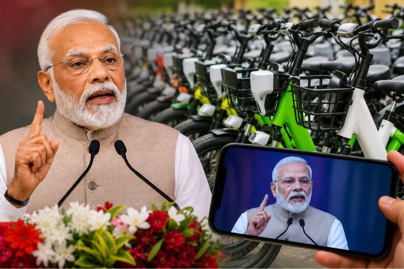 Electric Bicycle to all aadhar holders Fact Check