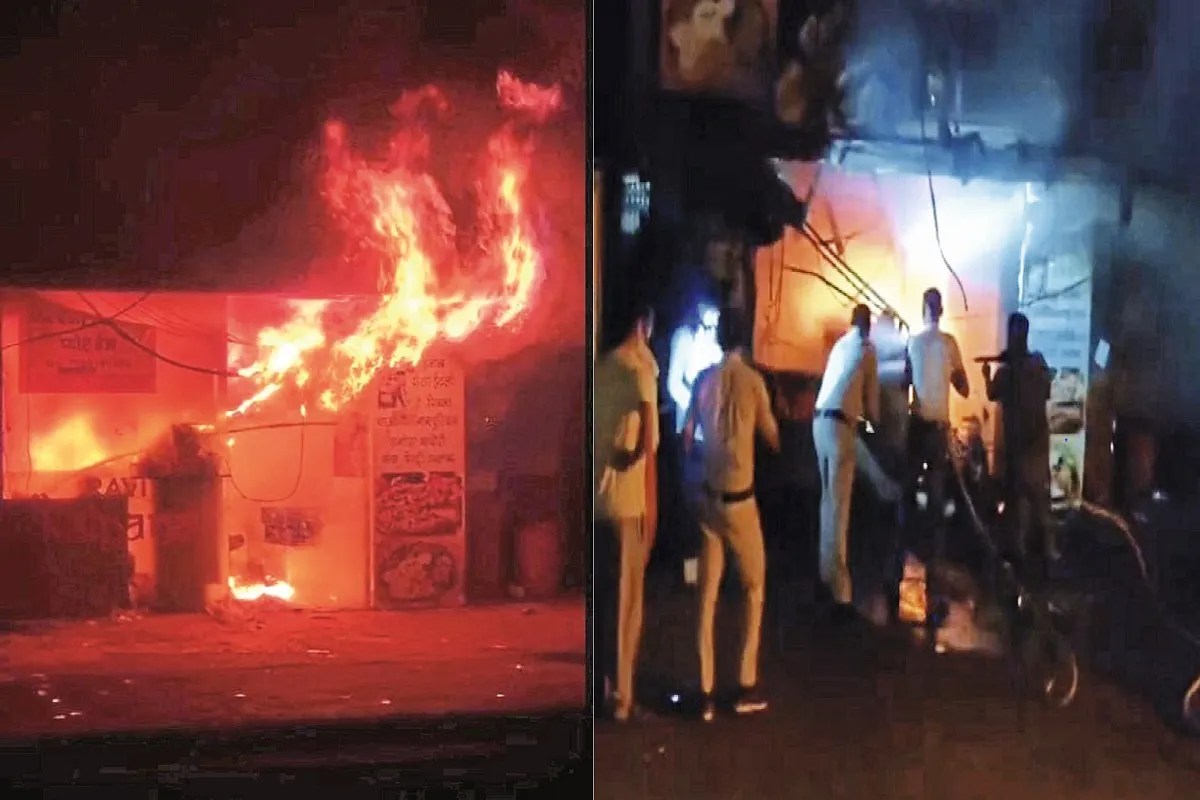 Freezer Blast: रेस्टोरेंट में भीषण आगजनी से फ्रीजर ब्लास्ट, लाखों का हुआ नुकसान, मची अफरा-तफरी
