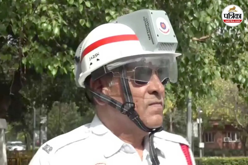ghaziabad traffic police ac helmet price working