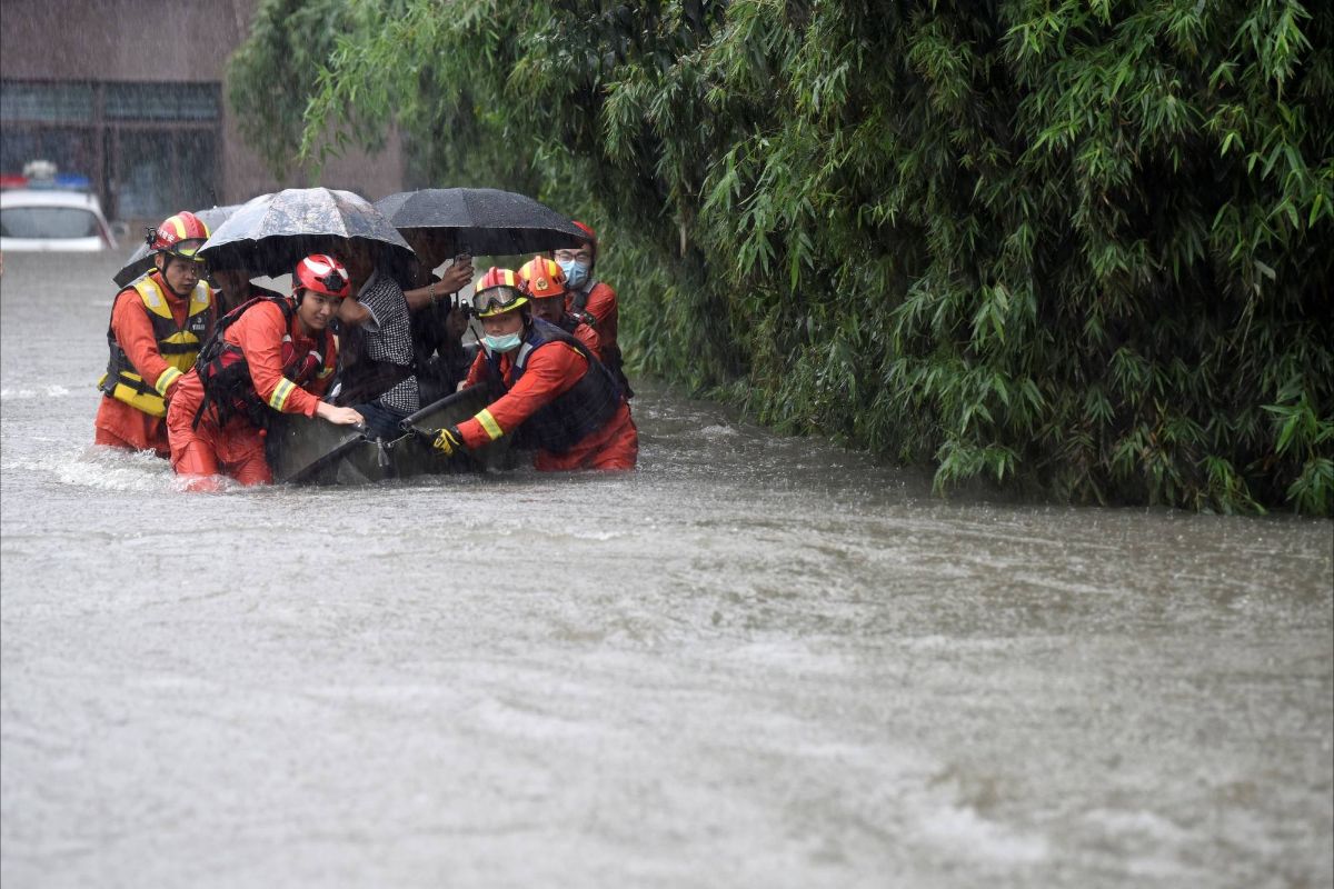 Heavy rainfall in China