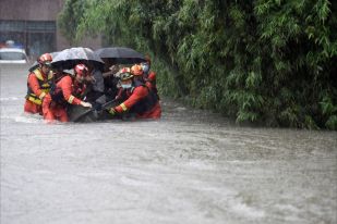 Heavy rainfall in China