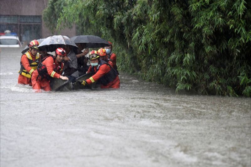 Heavy rainfall in China