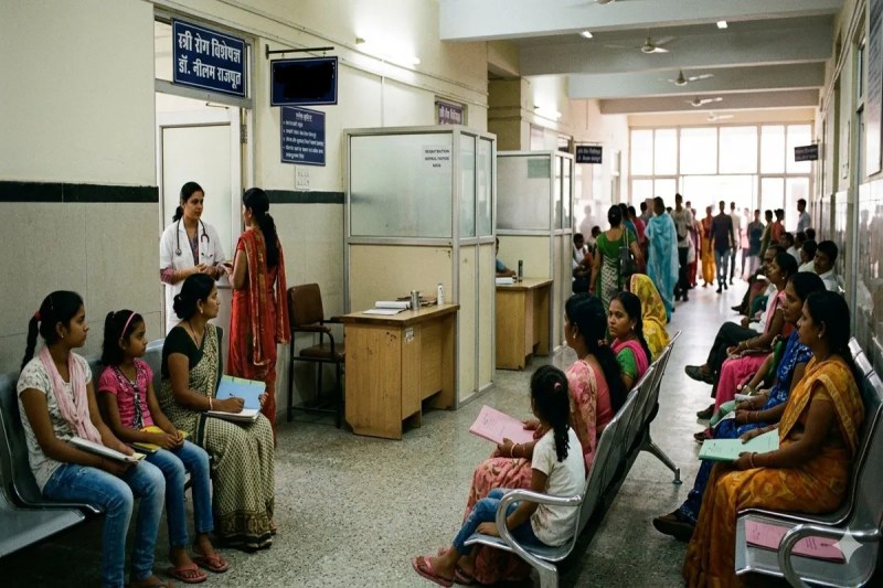 कमलाराजा अस्पताल की ओपीडी में रोज पहुंच रहीं 30 महिलाएं,