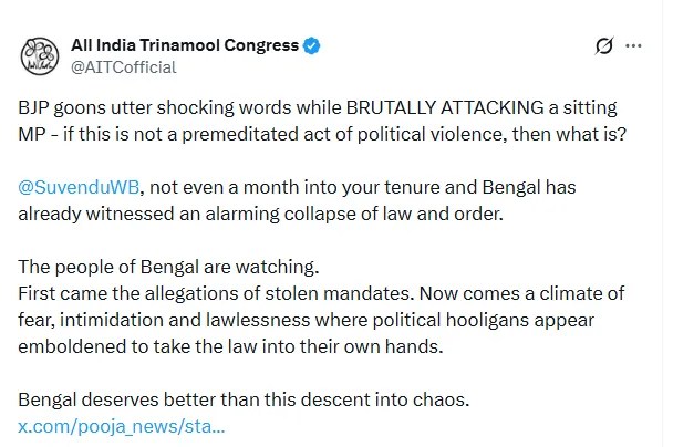 TMC 'X' post
