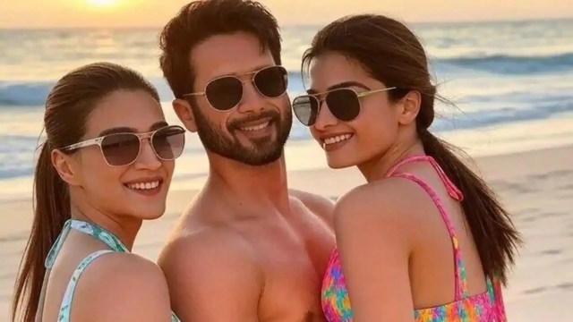 Rashmika Mandanna Shahid Kapoor in Cocktail 2 Event