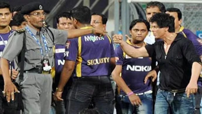 Shah Rukh Khan 2012 Wankhede Stadium controversy
