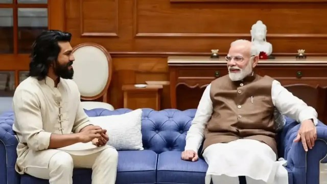 Ram Charan meets PM Narendra Modi Delhi