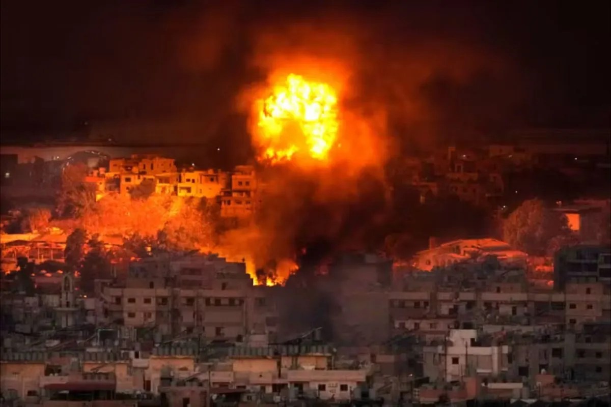 Israel bombs Lebanon