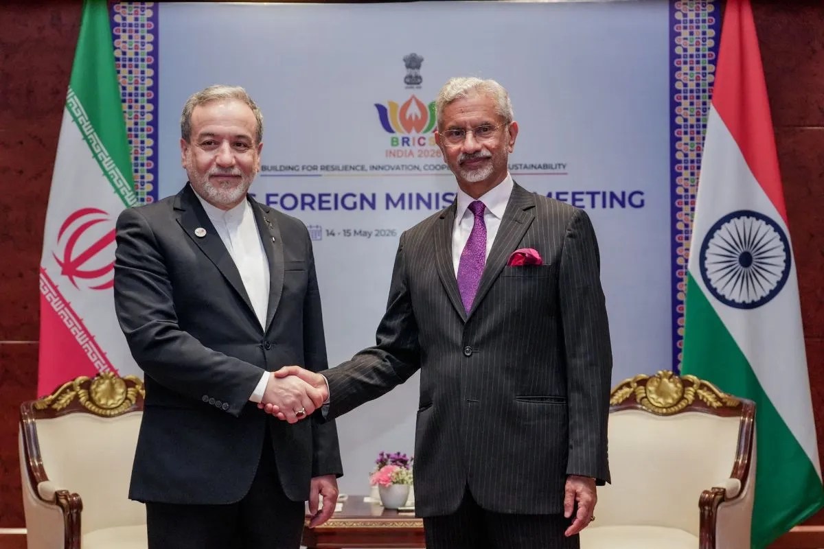 S. Jaishankar with Abbas Araghchi