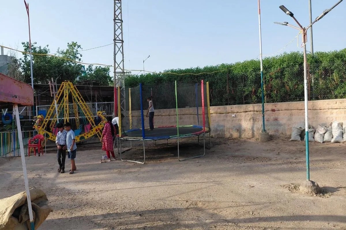 नागौर. नगरपरिषद के बगल में स्थित नेहरू उद्यान