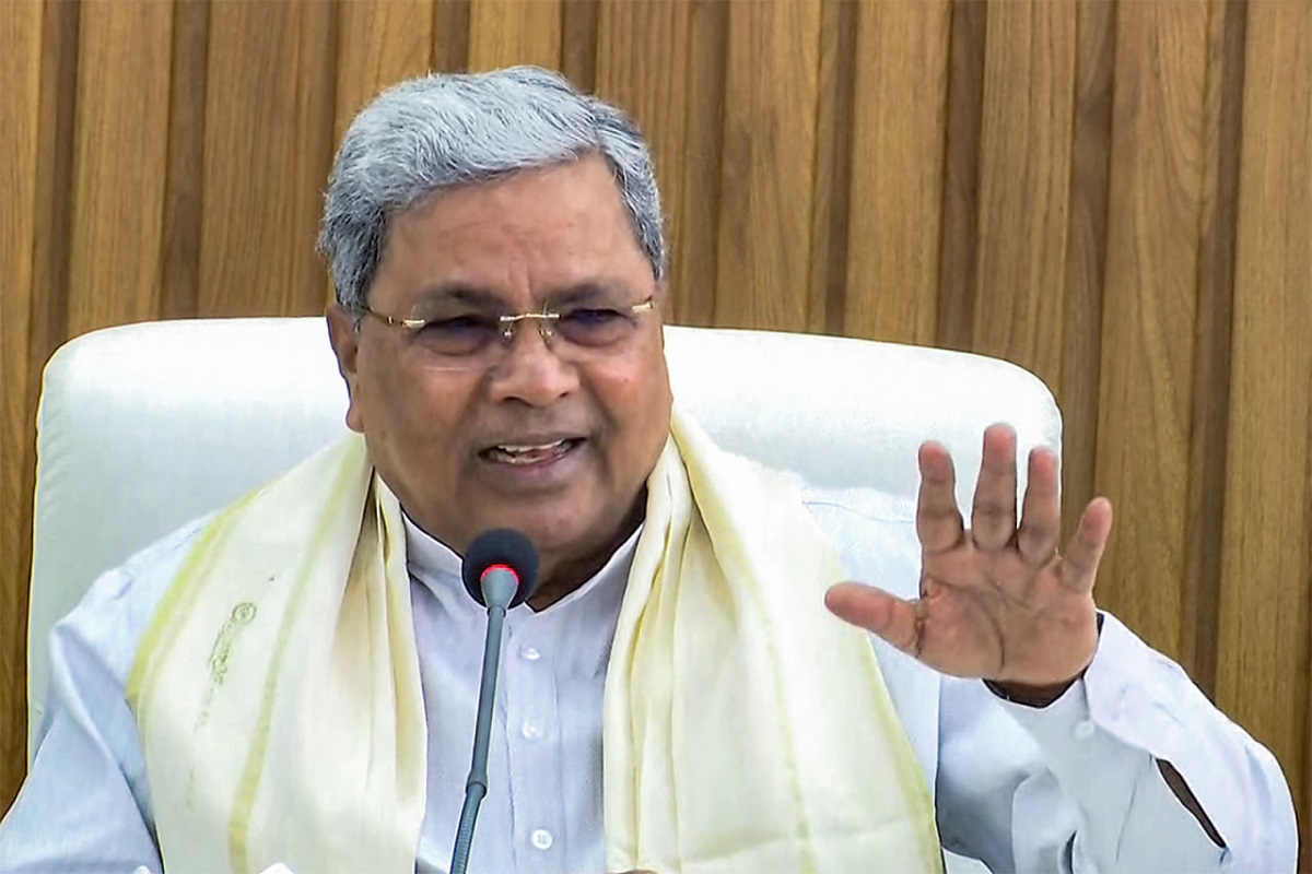 Karnataka Chief Minister Siddaramaiah