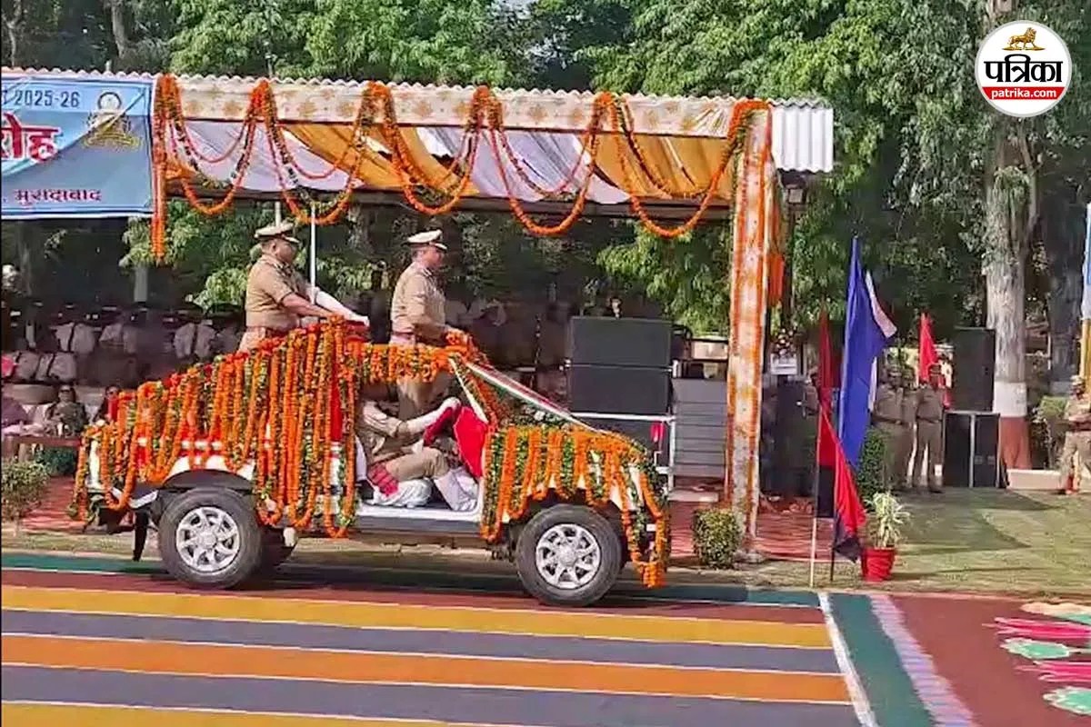 moradabad si passing out parade up police