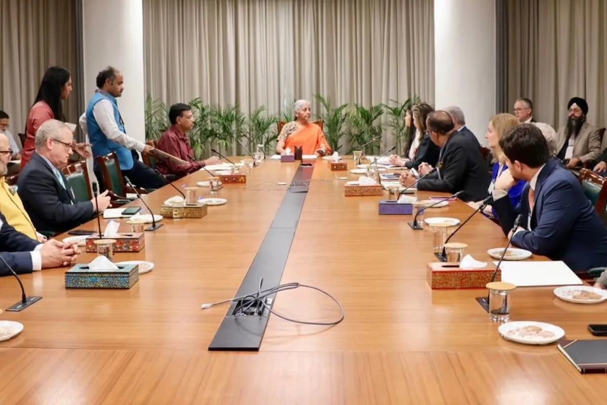 nirmala sitharaman urges top US nuclear firms to invest in India.