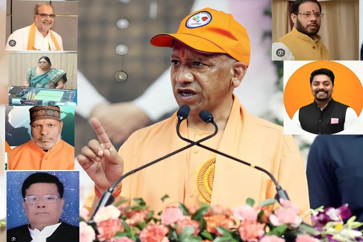 भूपेंद्र चौधरी, मनोज पांडे, कृष्णा पासवान और पूजा पाल को मिल सकती है बड़ी जिम्मेदारी (फोटो सोर्स : भाषा WhatsApp News Group)