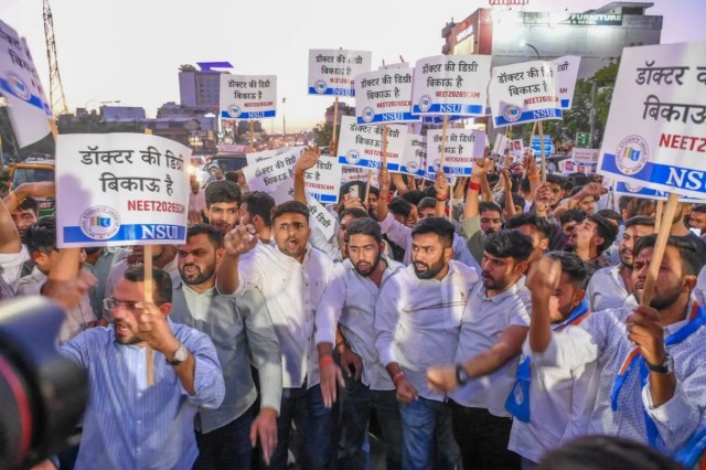 nsui demo gopalpura