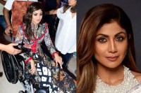 Shilpa shetty badly injured in rohit shetty indian police force after 3 month leg fracture