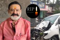 Actor Santhosh K Nayar Passed Away in car accident kerala adoor wife condition is critical