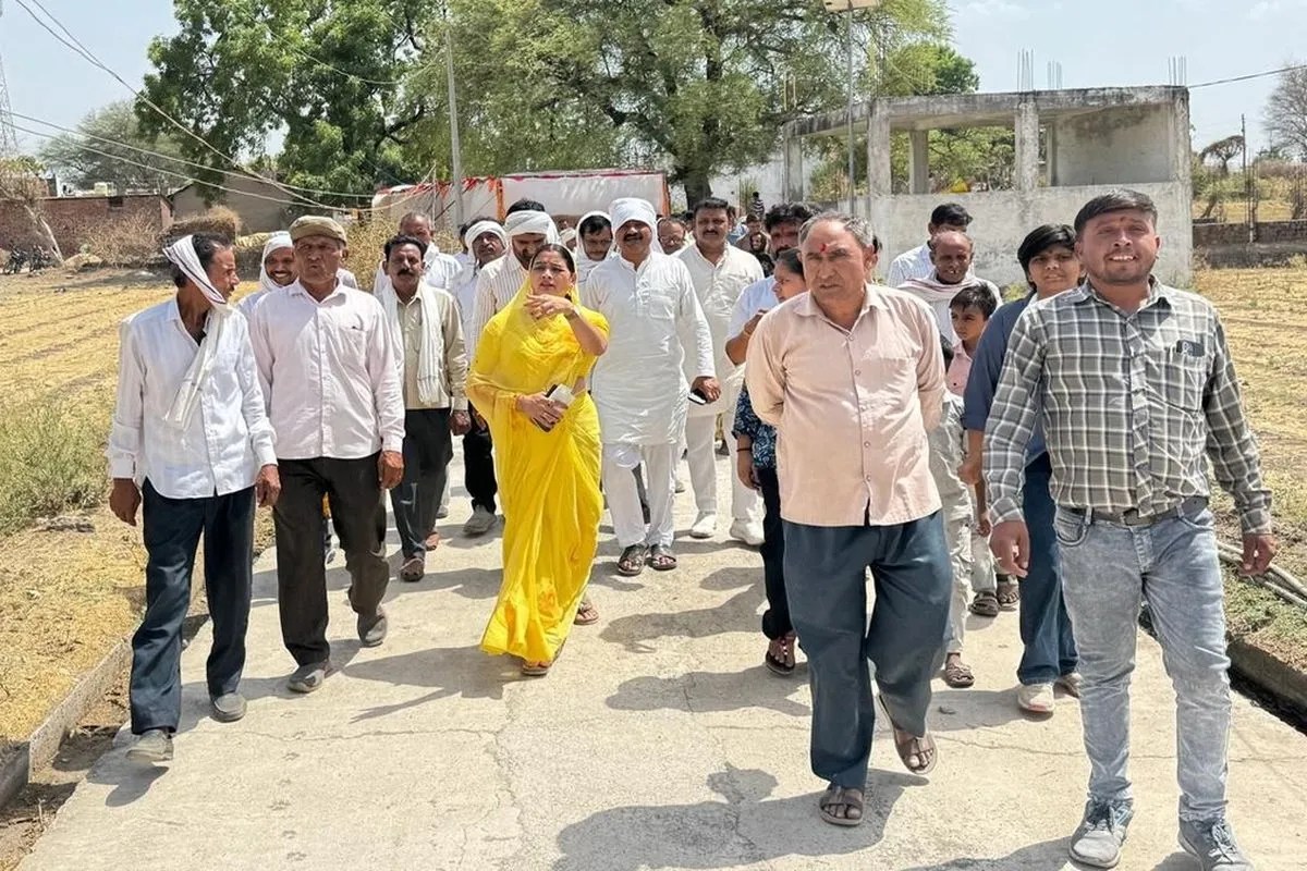 खंडवा विधायक ने निर्माणाधीन हनुमान मंदिर के लिए की दो लाख रुपए की घोषणा