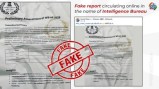 PIB fact check of fake report