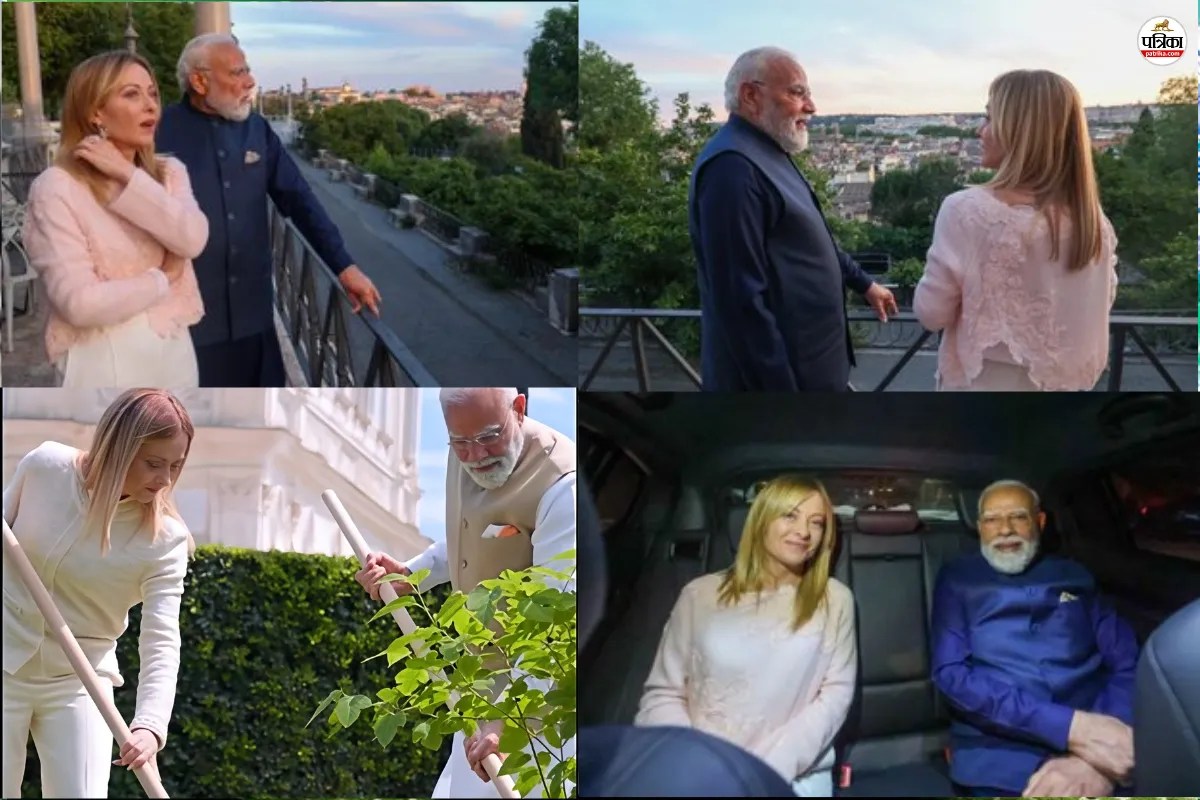 PM Narendra Modi In Italy