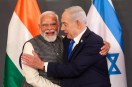 PM Narendra Modi with Benjamin Netanyahu