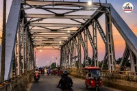 Purnia railway overbridge crack