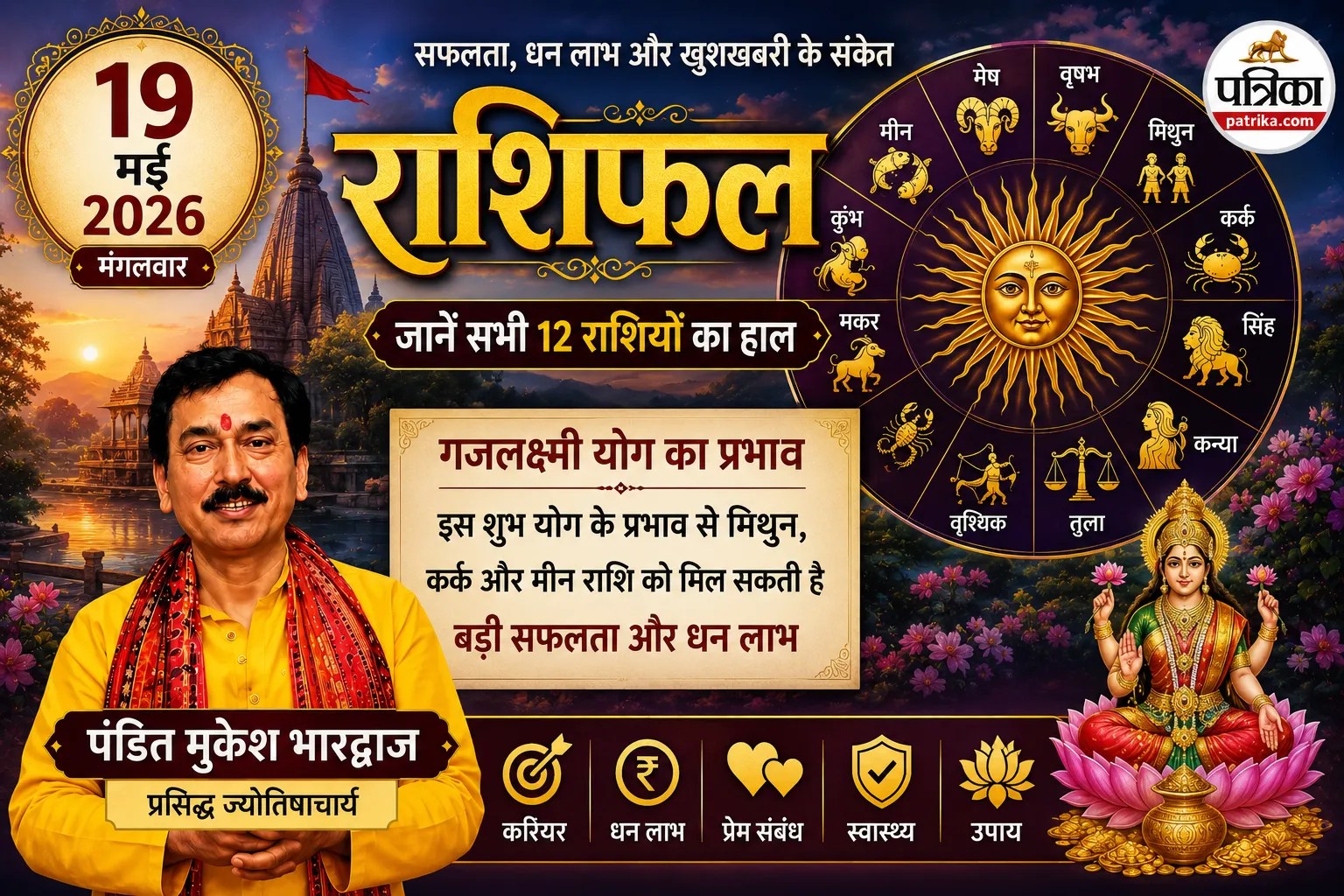 Kal Ka Rashifal 19 May 2026