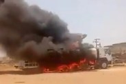 RSF drone attack in Sudan