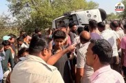Big Bus Accident: जांजगीर-चांपा में पलटी यात्री बस, 50 यात्री घायल, 4 की हालत गंभीर, जांच जारी(photo-patrika)