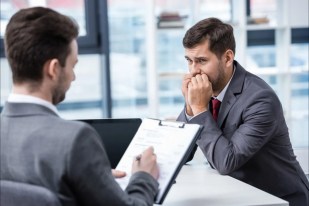 Stress during interview