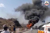 udaipur bus fire