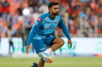 Who is Manav Suthar Indian cricketer , Manav Suthar India vs Afghanistan Test squad , Manav Suthar stats and bowling style