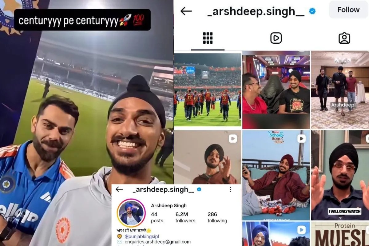 Arshdeep Singh Instagram posts deleted, Arshdeep Singh Tilak Varma controversy, Arshdeep Singh news, Virat Kohli Arshdeep Singh reel,